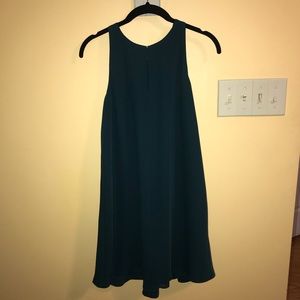 Ann Taylor LOFT XS Petite- Green Shift Dress
